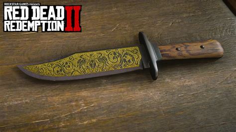 Hunting Knife Red Dead 2