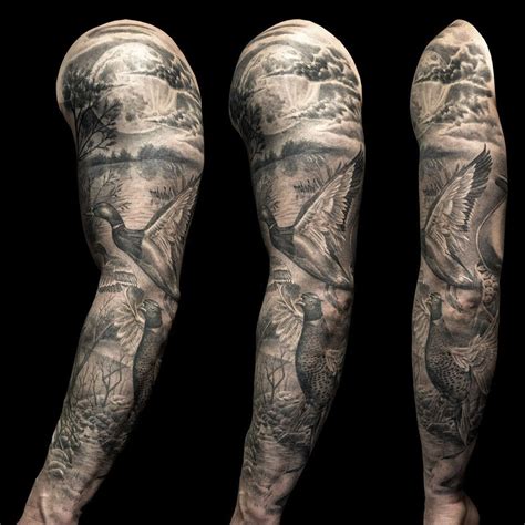 Hunting Sleeve Tattoo