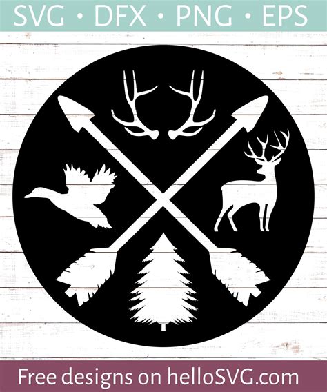 Unleash Your Inner Hunter with these Amazingly Free Hunting SVG Designs!