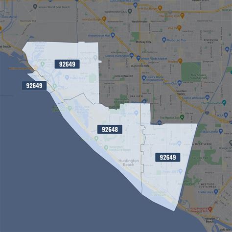 Huntington Beach Ca Zip Code