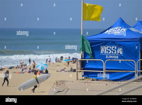 Huntington Beach windy day