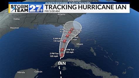 Fierce and Unpredictable: Tracking Hurricane Ian's Path towards Georgia