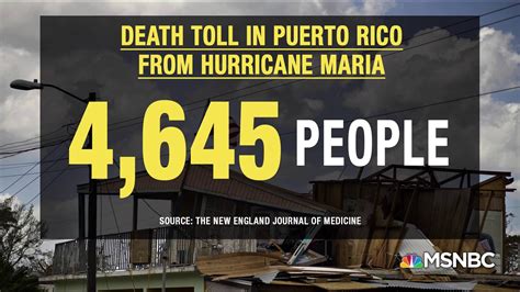 Devastating Hurricane Maria Claims Lives: A Look at the Total Fatalities Unleashed by Nature's Wrath