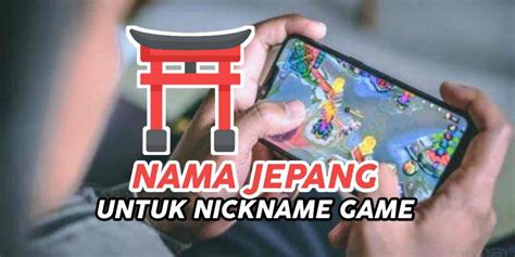 Huruf Jepang untuk nickname game in Indonesia