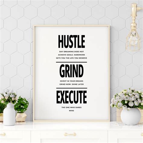 Download Hustle Quotes Bundle Printable