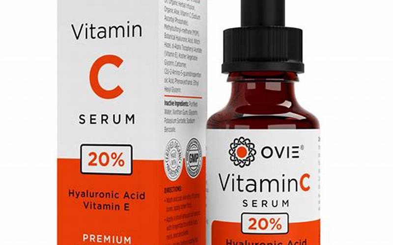 Hyaluronic Acid And Vitamin C Serum
