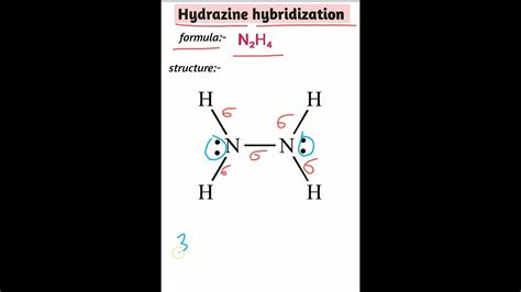Hybridization of N2H4