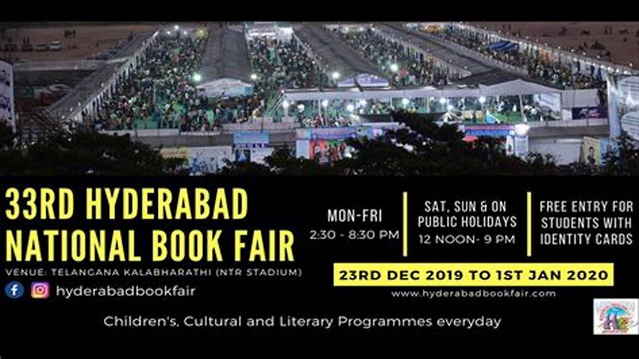 Hyderabad Book Fair 2024 Dates