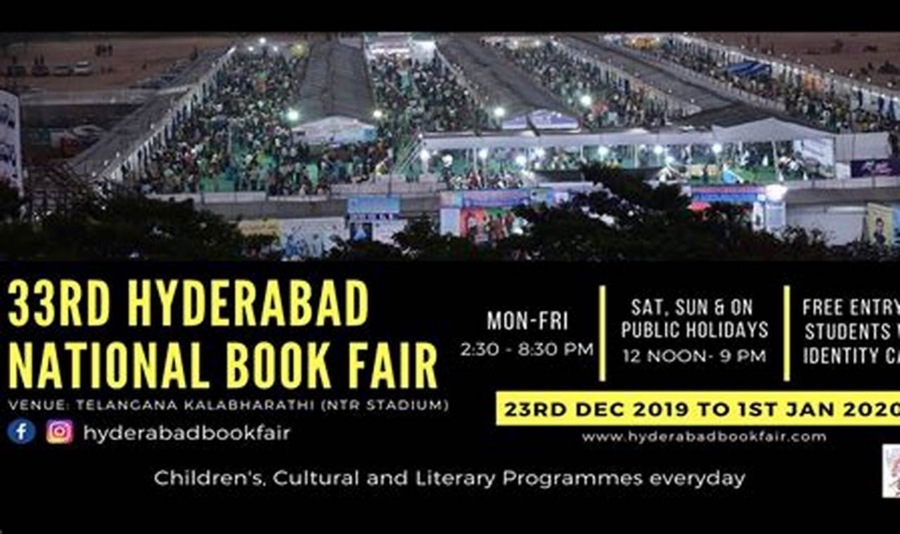 Hyderabad Book Fair 2024 Dates