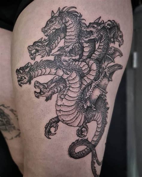 Dragon/hydra Tattoo Arthur Brockington Tattoo Portfolio