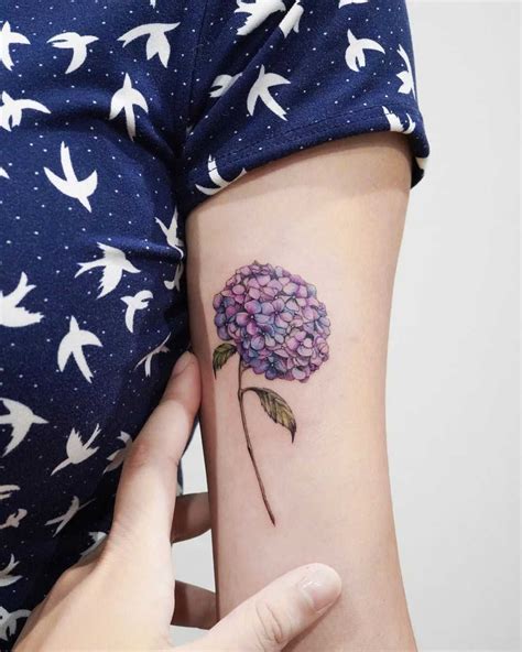 Hydrangea Tattoo Best Tattoo Ideas Gallery