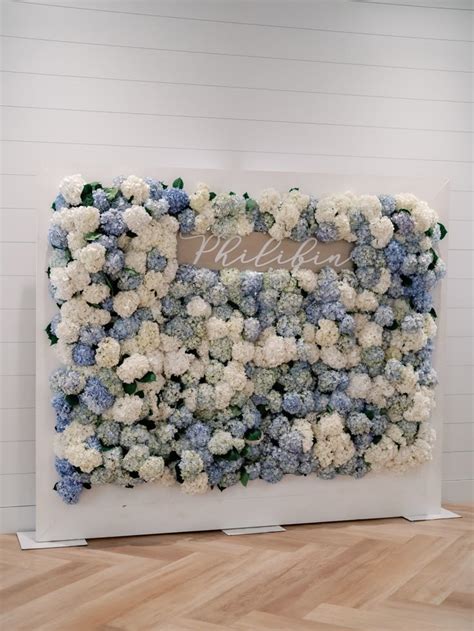 Hydrangea Flower Wall Basics