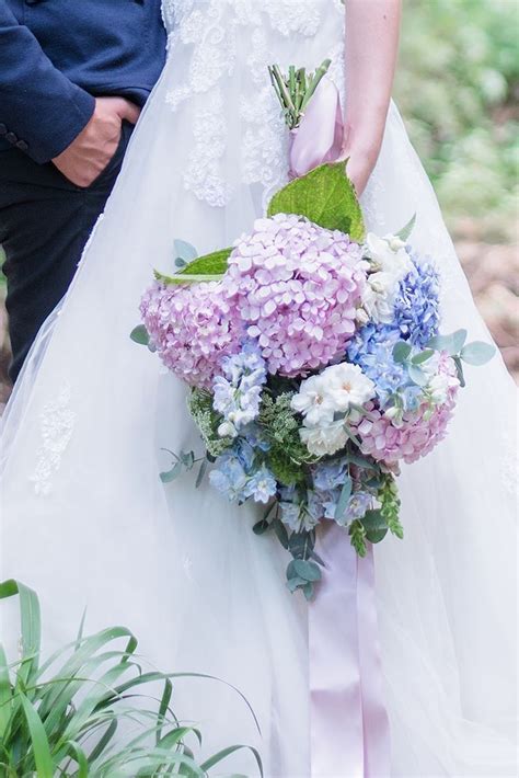 Hydrangea Wedding Bouquet Inspiration
