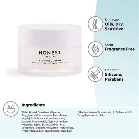 Hydrogel Honest Beauty