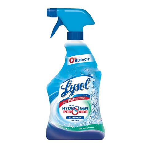 Hydrogen Peroxide Bathroom Cleaner