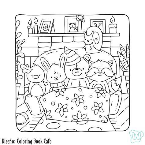 Hygge Coloring Pages