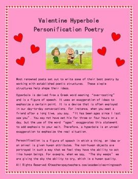 Hyperbole Examples For Valentine s Day