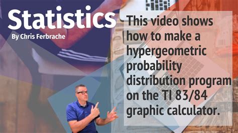 Efficient Hypergeometric Distribution Calculations with TI-84 Calculator: Simplify Stats Analysis Now!