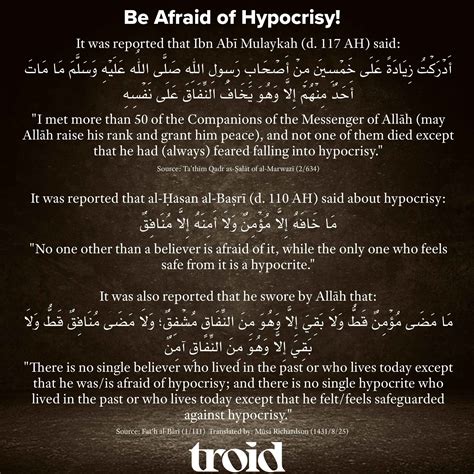Hypocrisy In Islam Quotes