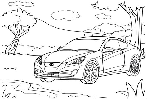 Hyundai Coloring
