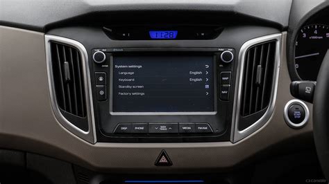 Hyundai Creta infotainment system