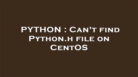 th?q=I%20Have%20Python%20On%20My%20Ubuntu%20System%2C%20But%20Gcc%20Can'T%20Find%20Python - Resolving Python and GCC Compatibility Issues in Ubuntu System