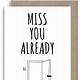 I Miss You Printable Cards