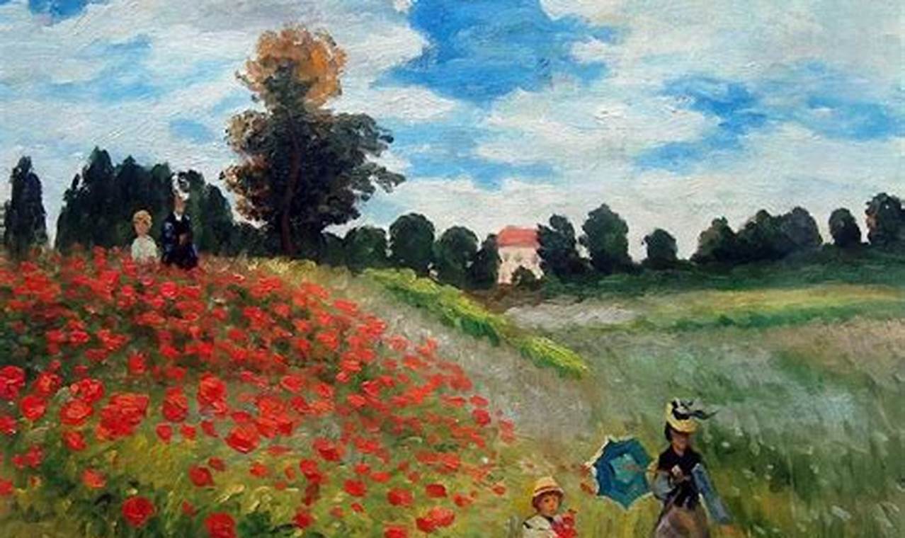 I Papaveri Claude Monet