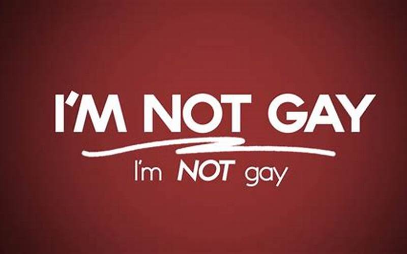 I'M Not Gay.