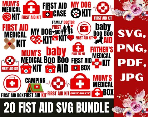 Download I'll Bring the First Aid Kit SVG File - SVG Design Silhouette Free PSD Mockups