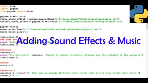 th?q=I'Ve Got An Error When Trying To Create Sound Using Pygame - Fixing Pygame Sound Creation Error: Troubleshooting Tips