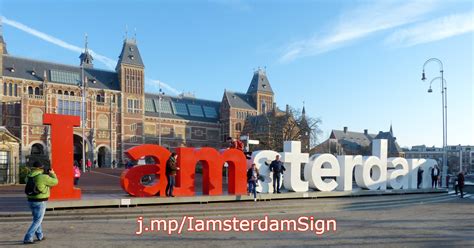 I Amsterdam Sign