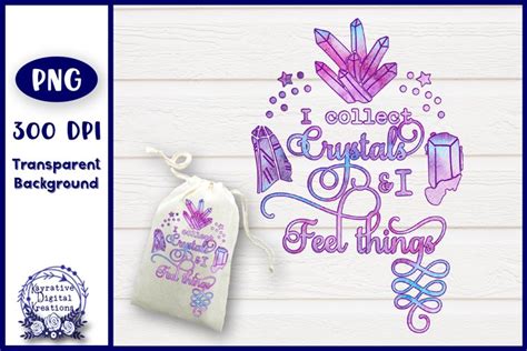 Download I Collect Crystals Sublimation Files DXF Files