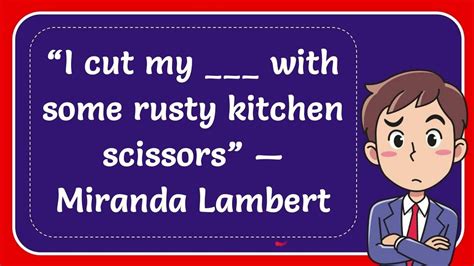 Raw Emotions Expressed in I Cut My Bangs With Rusty Kitchen Scissors Lyrics