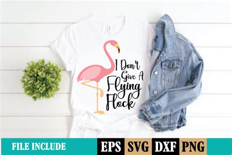 Download I Don't Give a Flying Flock! SVG File - SVG Design Easy Edite