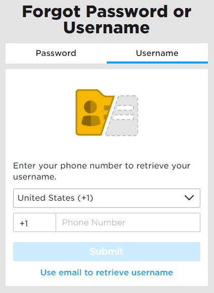 I Forgot My Username – Roblox Support