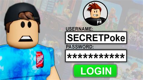 I HACKED Poke\'s Roblox Account - YouTube
