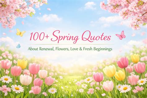 I Love Spring Quotes