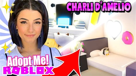 I Made Charli D\'Amelio a Roblox Adopt Me Account! - YouTube