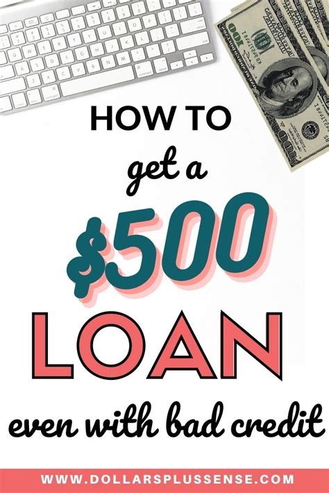 I Need A 500 Dollar Loan With Bad Credit