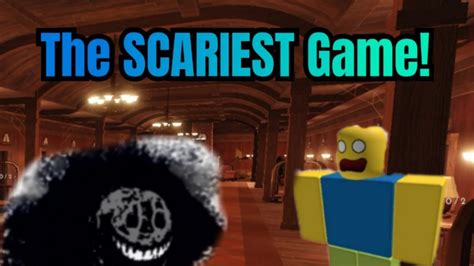 I Played The SCARIEST GAME in Roblox and This Happened 