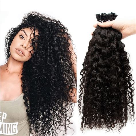 I Tip Curly Hair Extensions