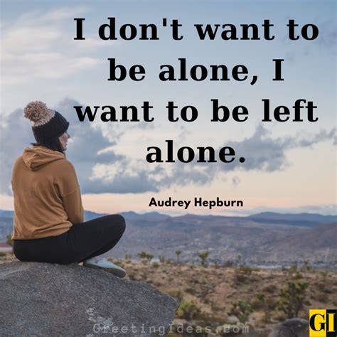 I Want To Be Alone Quote