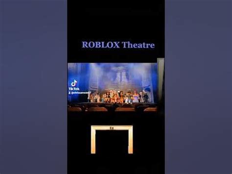 I Was An Actor At Roblox Theatre - Roblox