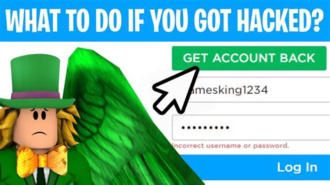 I think I got hacked! - Roblox