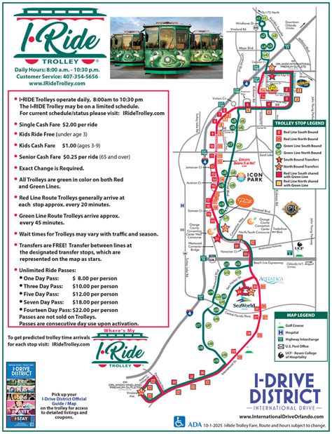 I-Ride Trolley Routes