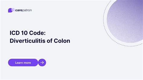 ICD 10 Codes for Diverticulitis