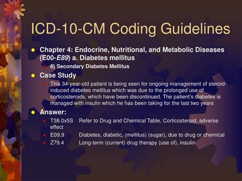 ICD 10 Coding Guidelines