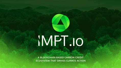 IMPT cryptocurrency sustainable