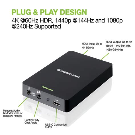 IOGEAR UpStream 4K: Price and availability